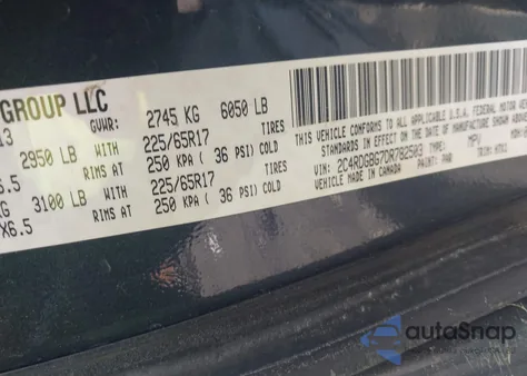 2013 Dodge Grand Caravan Se from USA, damaged, VIN 2C4RDGBG7DR782503